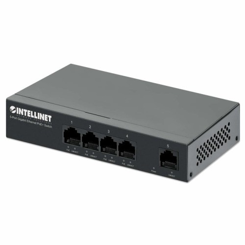 Intellinet 561792 switch gigabit ethernet (10/100/1000) energía sobre ethernet (poe) negro