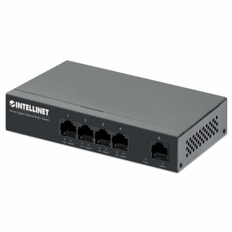 Intellinet 561792 switch gigabit ethernet (10/100/1000) energía sobre ethernet (poe) negro