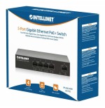 Intellinet 561792 switch gigabit ethernet (10/100/1000) energía sobre ethernet (poe) negro