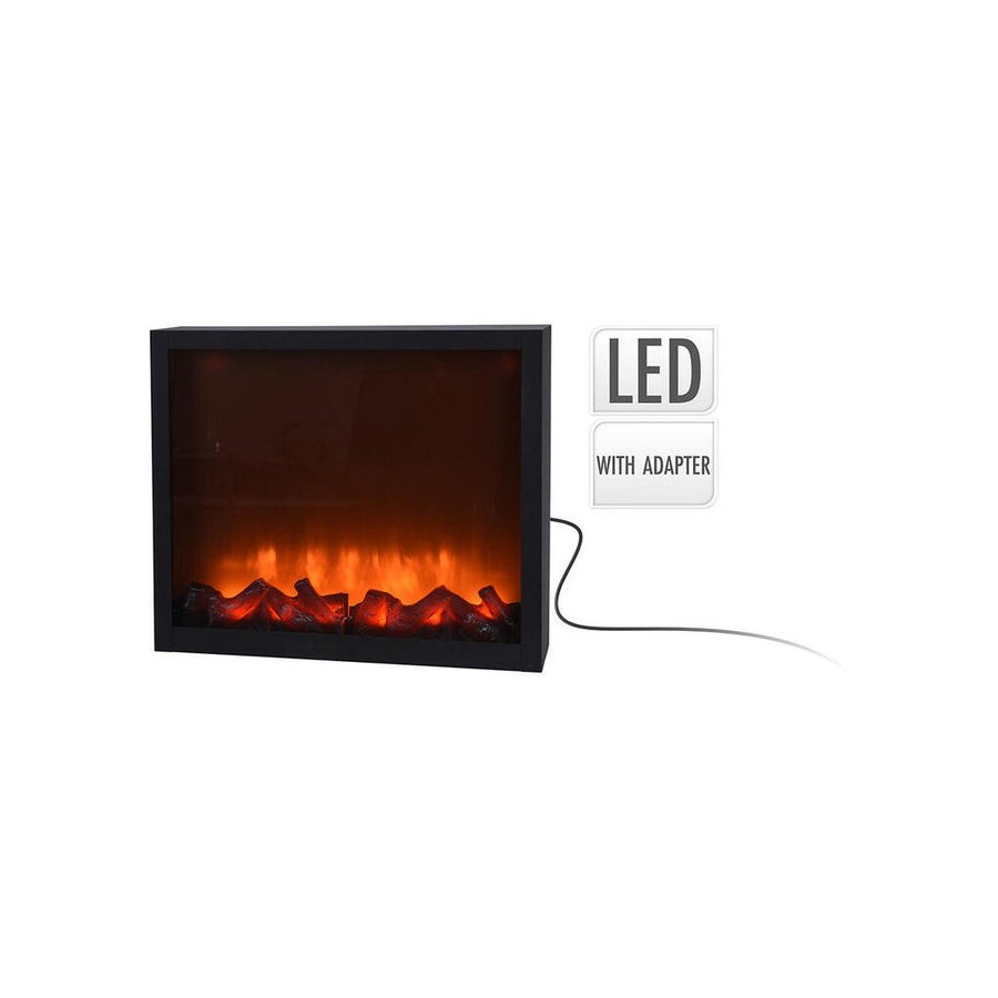 Chimenea de led 41x10x25cm