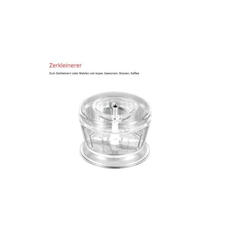Picadora esge 5050 manual de alimentos transparente