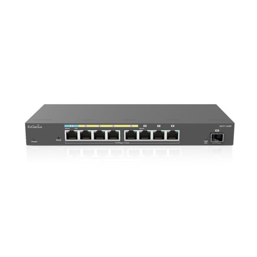 Engenius ext1109p switch l2 gigabit ethernet (10/100/1000) energía sobre ethernet (poe) gris