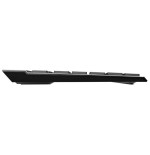 Teclado inglés corsair k100 air usb + rf wireless + bluetooth qwerty negro