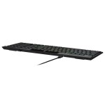 Teclado inglés corsair k100 air usb + rf wireless + bluetooth qwerty negro