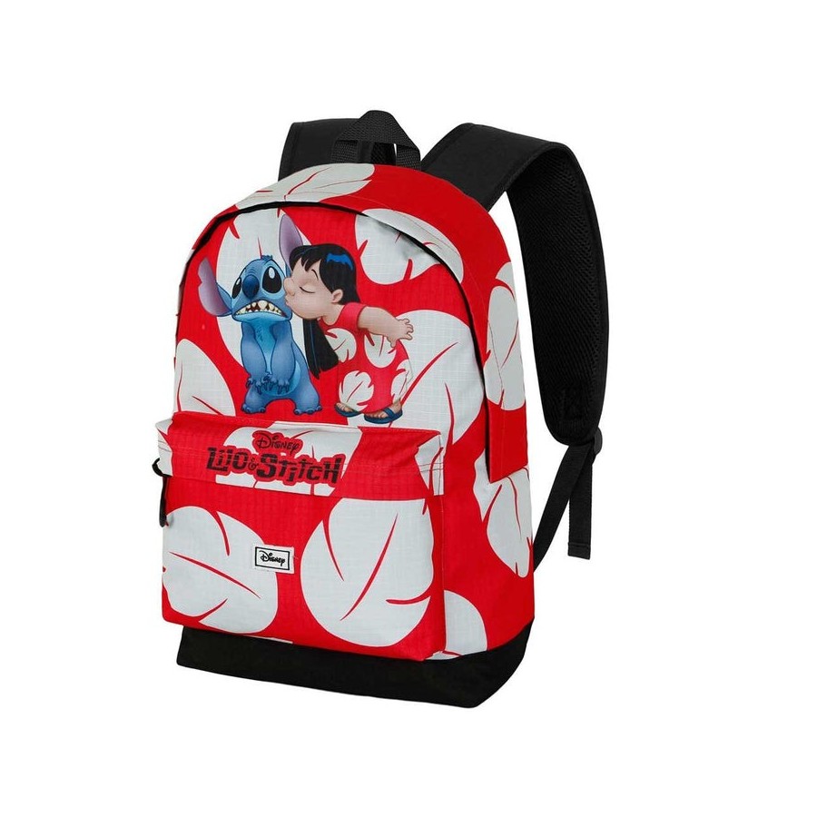 Mochila kiss stitch disney 44cm adaptable