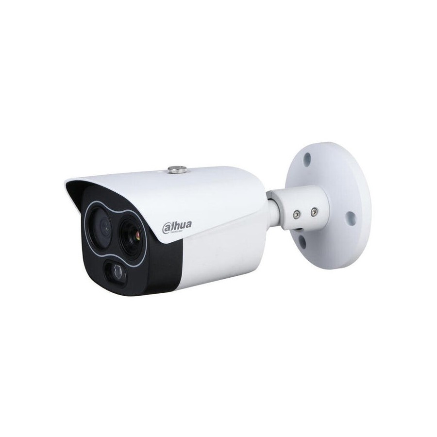 Dahua tpc-bf1241-tb3f4-dw-s8 cámara térmografica ip dual 256*192 3.5mm + 4m 4mm ip67 12v poe audio e/s