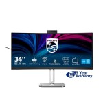 Philips 34b2u6603ch 34" curved 3440x1440 2xhdmi dp usb
