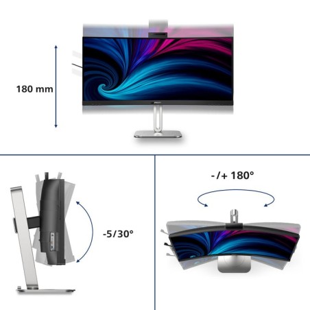 Philips 34b2u6603ch 34" curved 3440x1440 2xhdmi dp usb