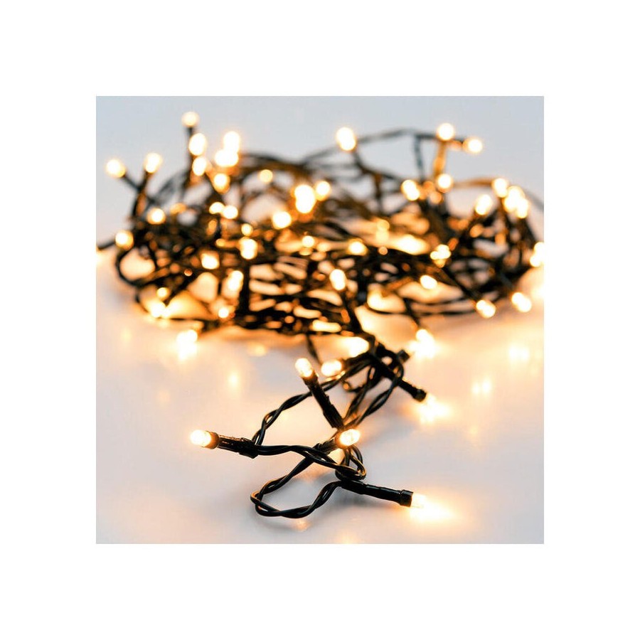 Guirnalda multifuncion 80 leds blanco calido 220v 9m ip44