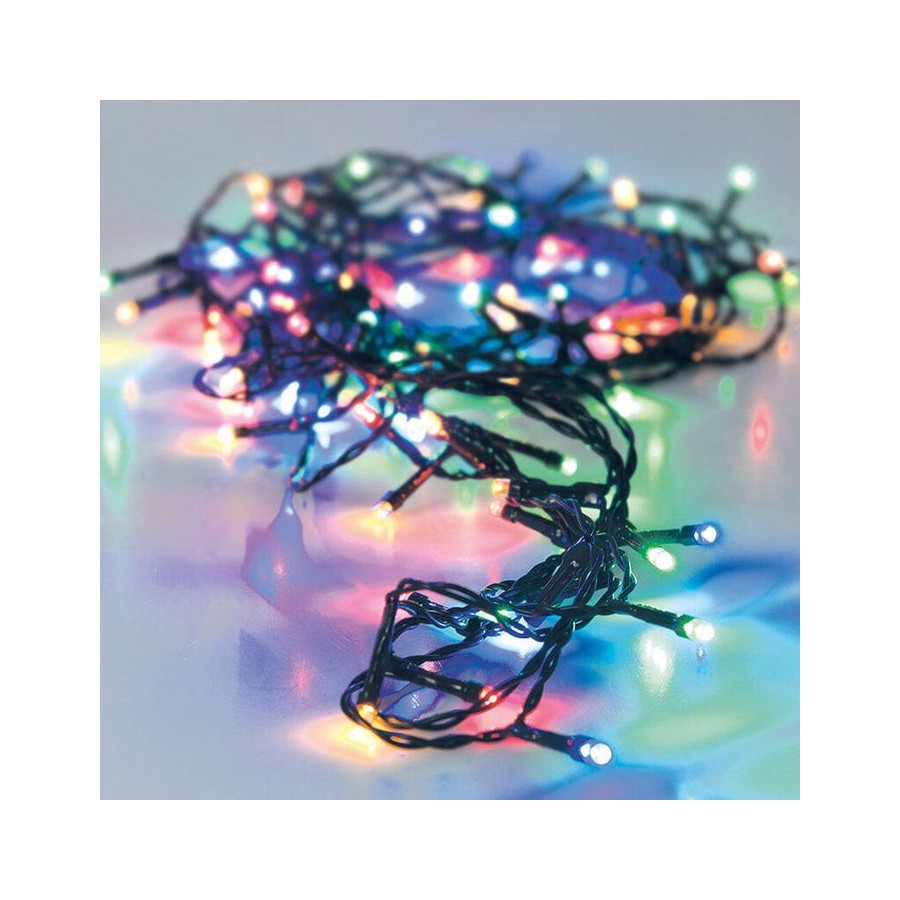 Guirnalda multifuncion 480 leds multicolor 220v ip44 39m