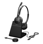 Auriculares jabra engage 55 se uc stereo usb-c incl. estación de carga