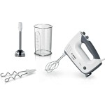 Batidora  bosch mfq37470  de mano 750 w negro, blanco