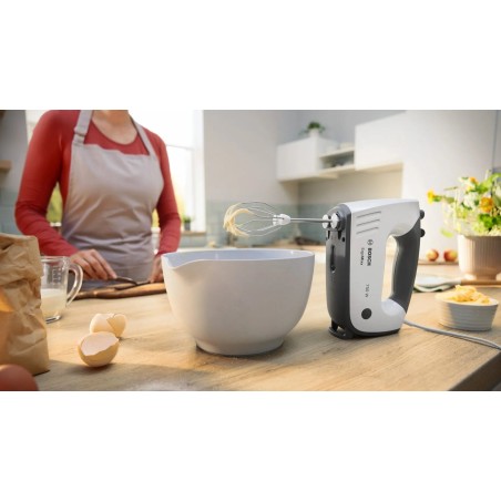 Batidora  bosch mfq37470  de mano 750 w negro, blanco