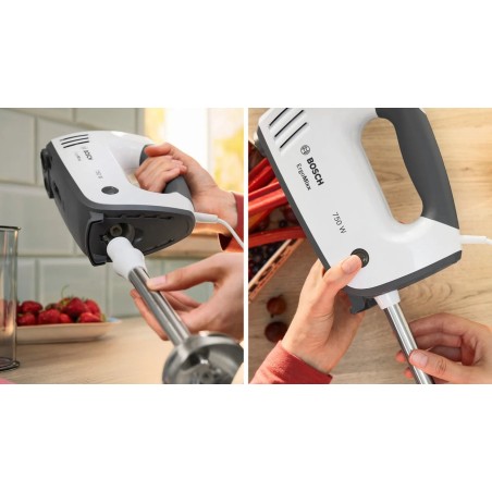 Batidora  bosch mfq37470  de mano 750 w negro, blanco