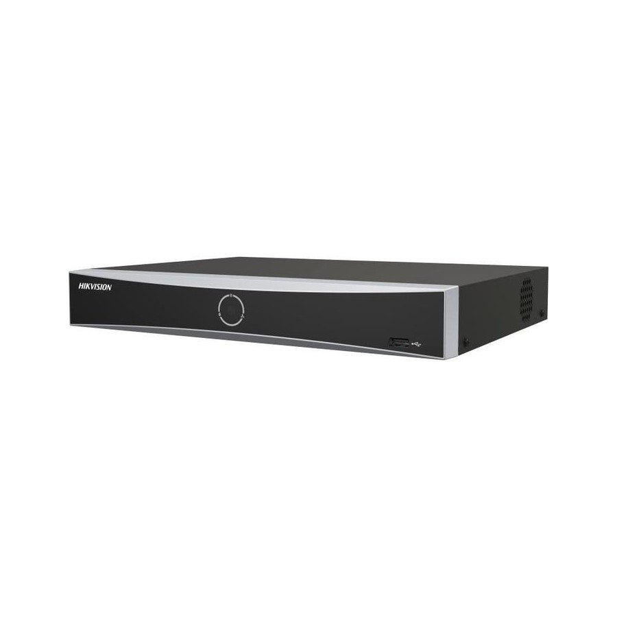Hikvision ds-7608nxi-k1(d) grabador de vídeo en red (nvr) 1u negro