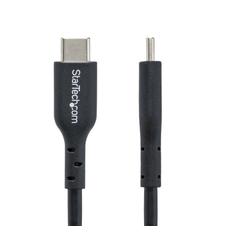 Cable startech.com 2m (6ft) usb c charging , usb-c cable, usb 2.0 type-c laptop charger cord, 60w 3a power delivery, tpe
