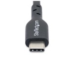 Cable startech.com 2m (6ft) usb c charging , usb-c cable, usb 2.0 type-c laptop charger cord, 60w 3a power delivery, tpe