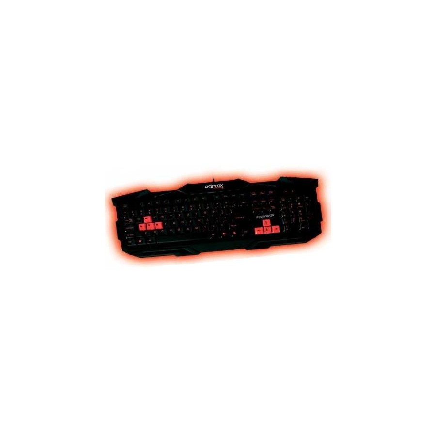 Approx teclado gaming altura teclas optomizadas 8 teclas gaming rojas
