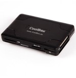 Coolbox lector externo de tarjetas cre065 con soporte para sim y dnie 4.0