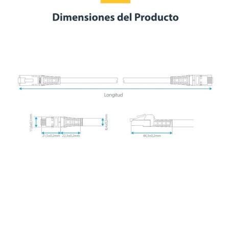 Cable ethernet cat8 - lszh