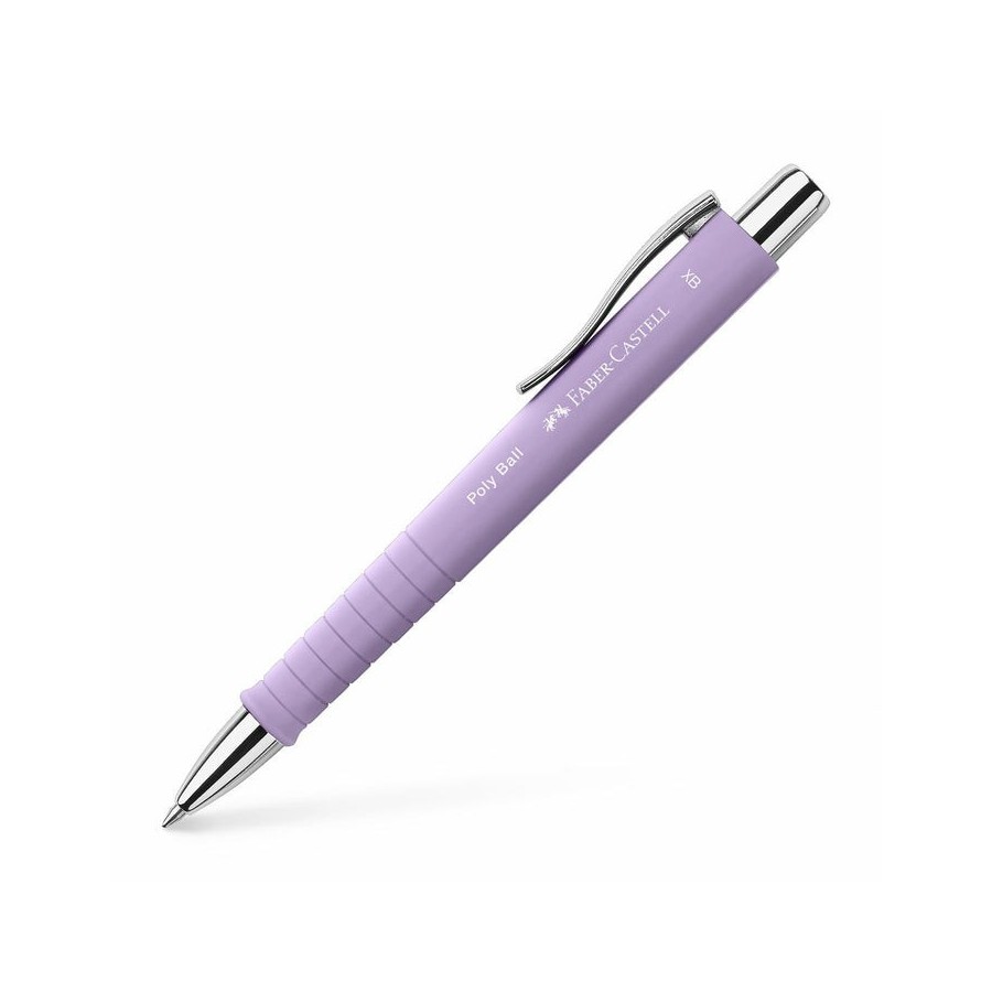 Bolígrafo faber-camell poly ball xb sweet lilac