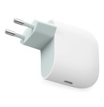 Google cargador usb-c de 45 w - carga rápida -  blanco nieve