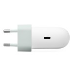 Google cargador usb-c de 45 w - carga rápida -  blanco nieve