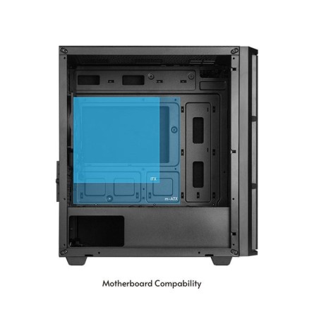 Caja pc chieftec pro mini az-01b-op az-01b-op negra