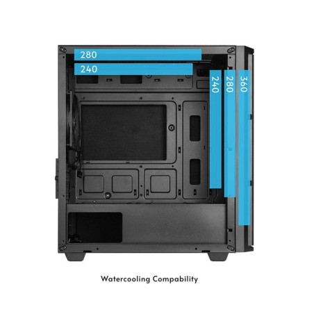 Caja pc chieftec pro mini az-01b-op az-01b-op negra