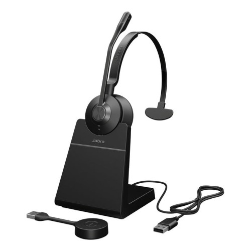 Auriculares  jabra engage 55 se uc mono usb-a incl. estación de carga
