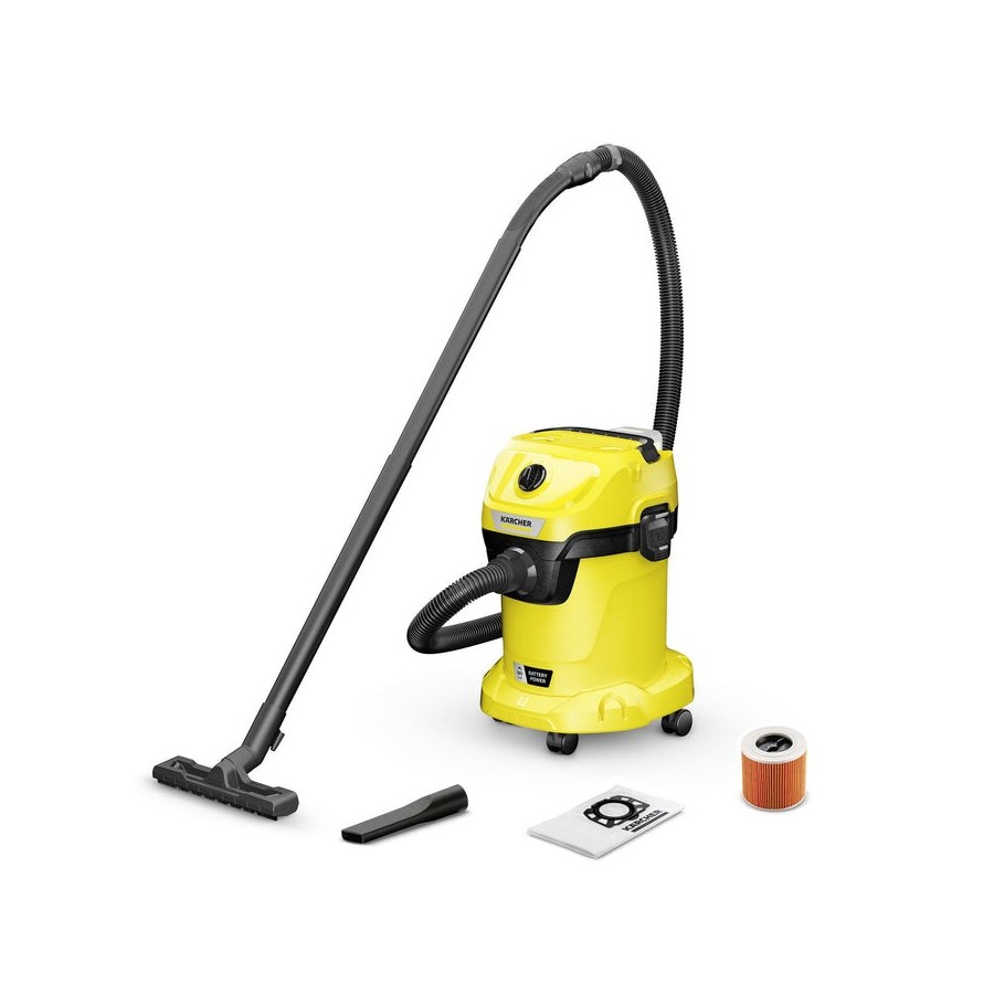 Aspirador universal karcher wd 3-18 v-17/20