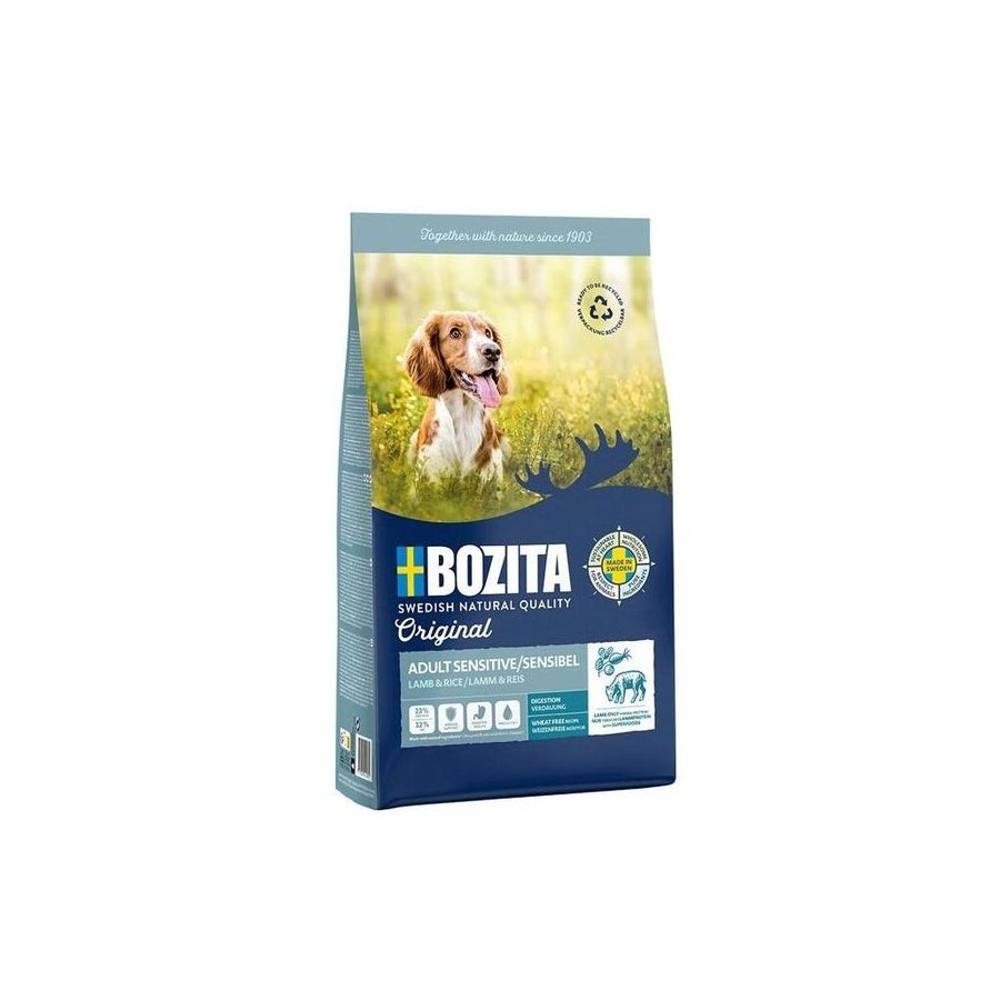 Alimento seco para perros bozita original sensitive digestion lamb and rice  12kg