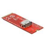 Delock m.2 key m a 1 x oculink sff-8612 convertidor, tarjeta de interfaz 64106