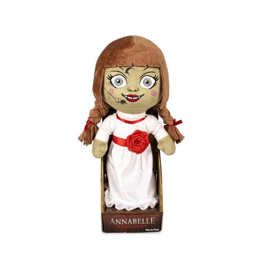 Peluche annabelle 27 cm annabelle horror wb collection