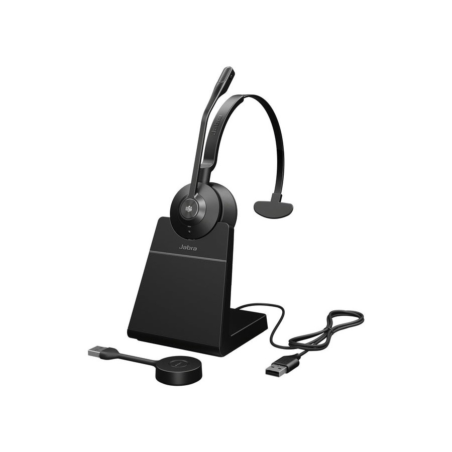 Auriculares  jabra engage 55 se mono ms + lademation + link 400a usb-a