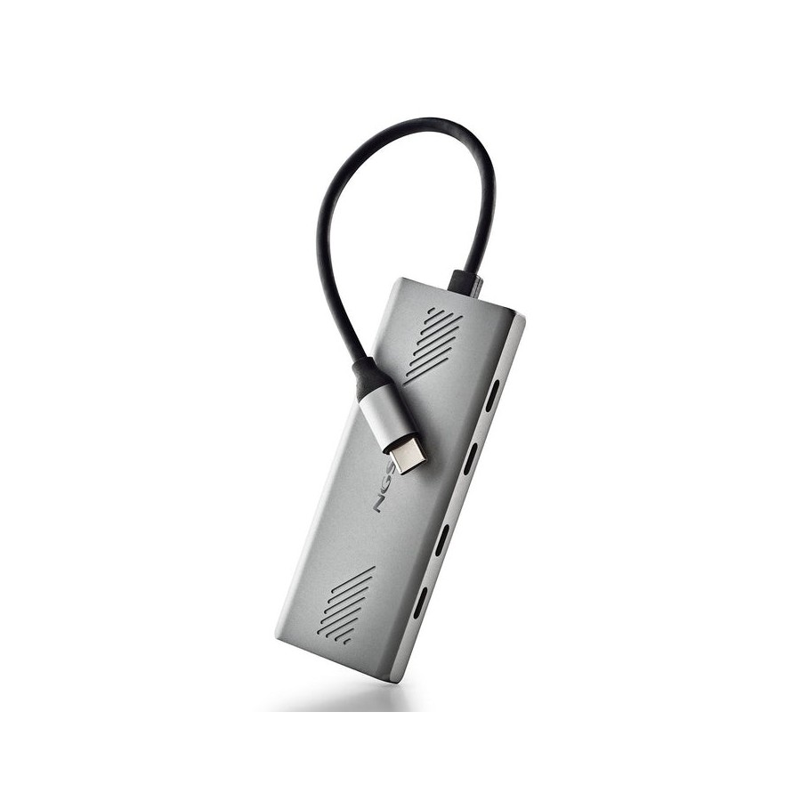 Hub usb tipo-c ngs wonder4-c 4xusb tipo-c