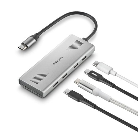 Hub usb tipo-c ngs wonder4-c 4xusb tipo-c