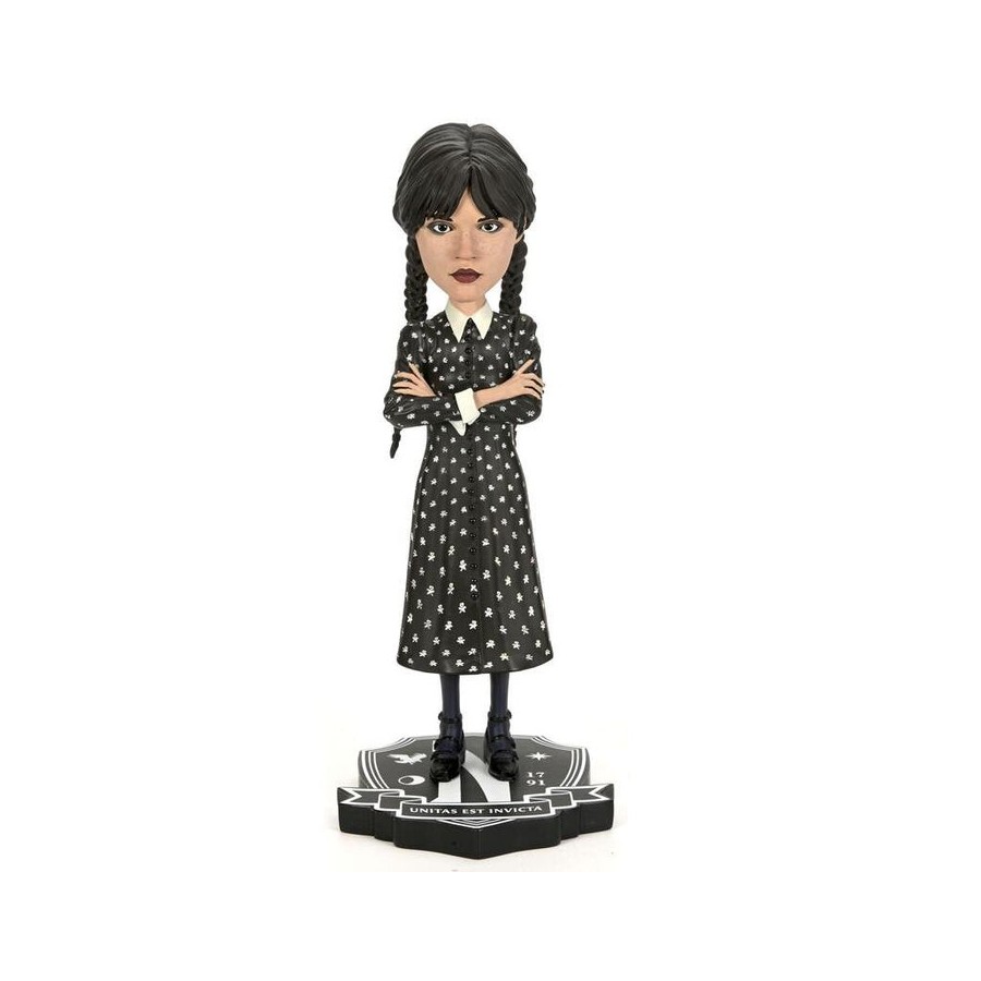 Figura neca wednesday addams head knocker