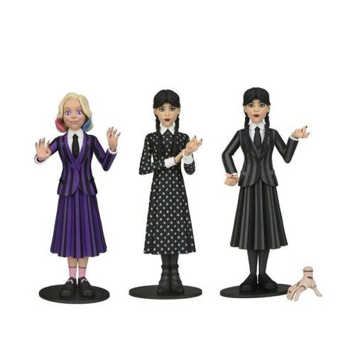 Figuras  surtido neca wednesday addams toony terrors