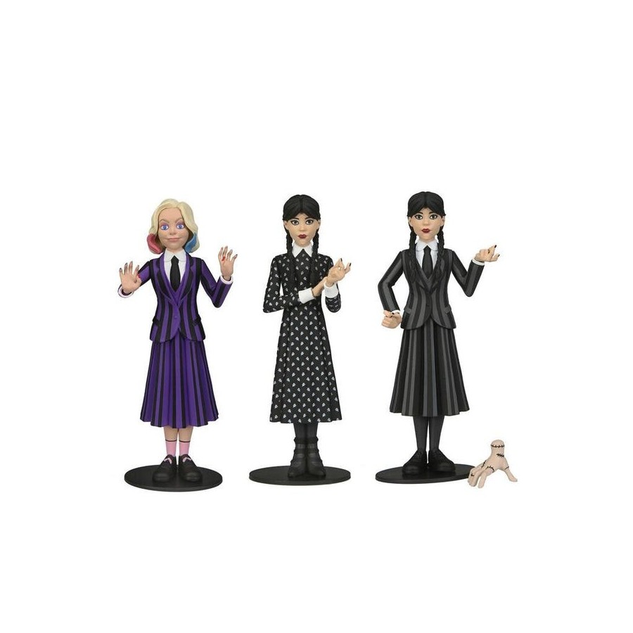 Figuras  surtido neca wednesday addams toony terrors