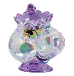 Figura acrílica enesco disney la bella y la bestia mrs. potts