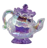 Figura acrílica enesco disney la bella y la bestia mrs. potts