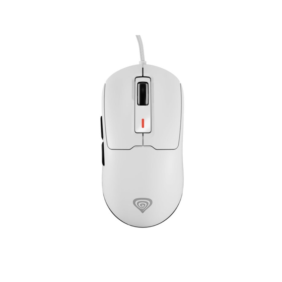 Raton gaming genesis krypton 660 rgb sensor pmw3327 12.000 dpi blanco