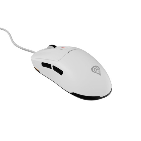 Raton gaming genesis krypton 660 rgb sensor pmw3327 12.000 dpi blanco