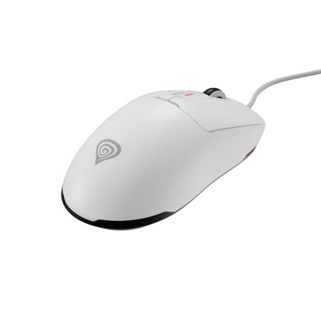 Raton gaming genesis krypton 660 rgb sensor pmw3327 12.000 dpi blanco