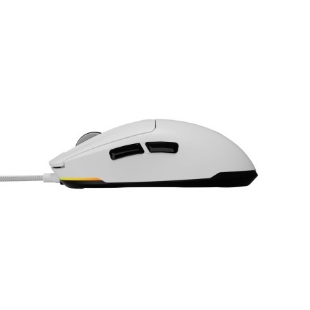 Raton gaming genesis krypton 660 rgb sensor pmw3327 12.000 dpi blanco