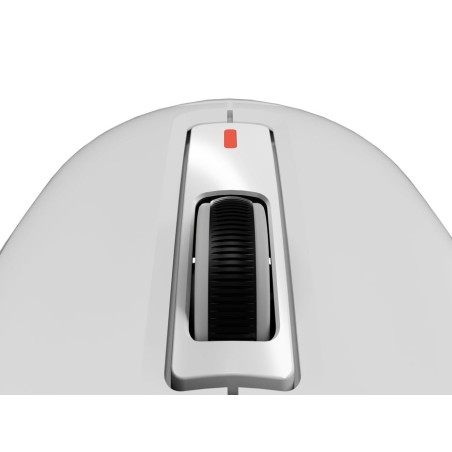Raton gaming genesis krypton 660 rgb sensor pmw3327 12.000 dpi blanco