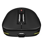 Raton gaming genesis zircon 660 wireless/cable/bt 12.000 dpi ultraliviano