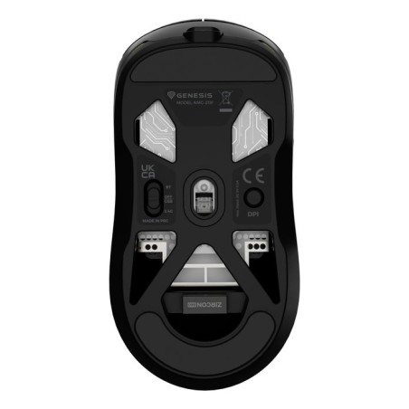 Raton gaming genesis zircon 660 wireless/cable/bt 12.000 dpi ultraliviano