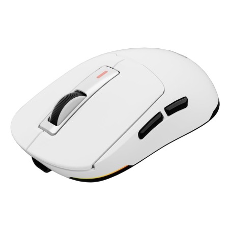 Raton gaming genesis zircon 660 wireless/cable/bt 12000 dpi blanco ultraliviano